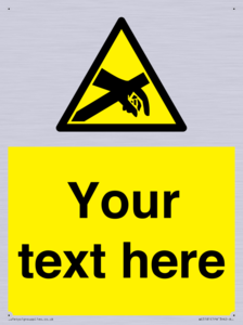 Custom Anti-Static Warning Sign